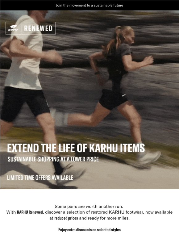 Discover the latest of KARHU Renewed