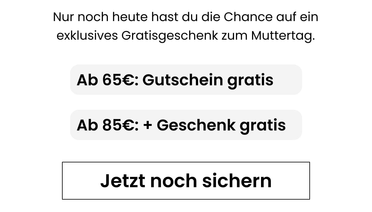 Jetzt noch sichern