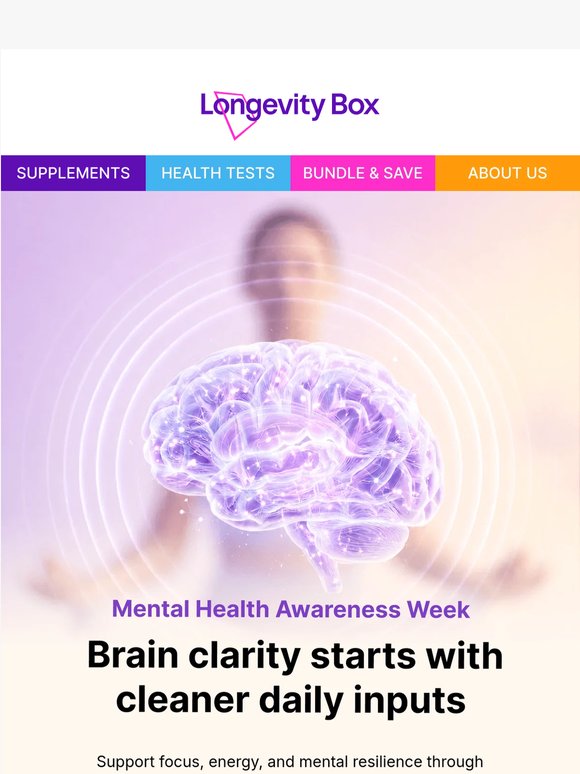 20% off for Mental Health Awareness Week