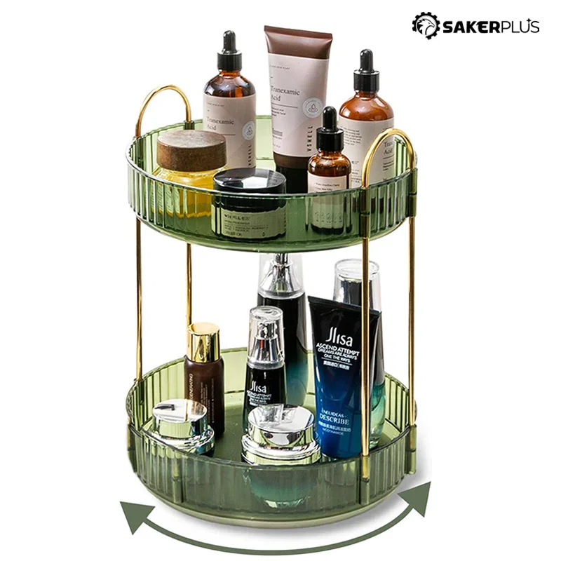 Sakerplus® 360 Rotating 3 Tier Organizer