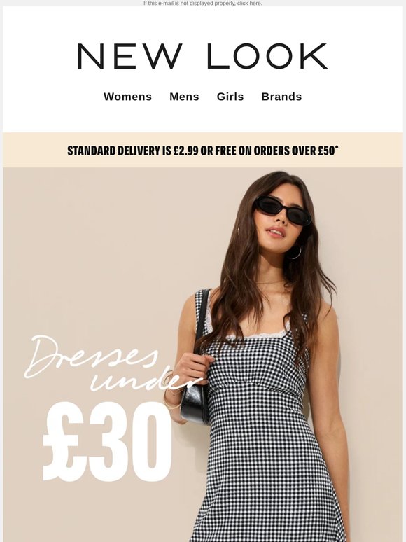 DRESSES UNDER £30