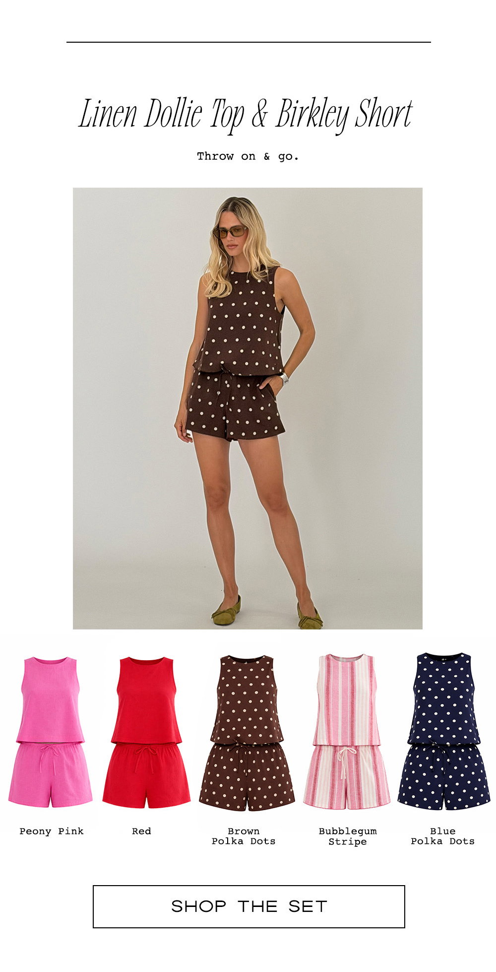 Linen Dollie Top