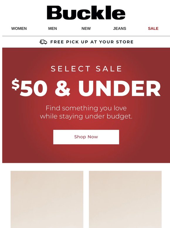 "Thanks! I got these shoes for less than $50!"