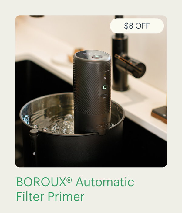 BOROUX® Automatic Filter Primer