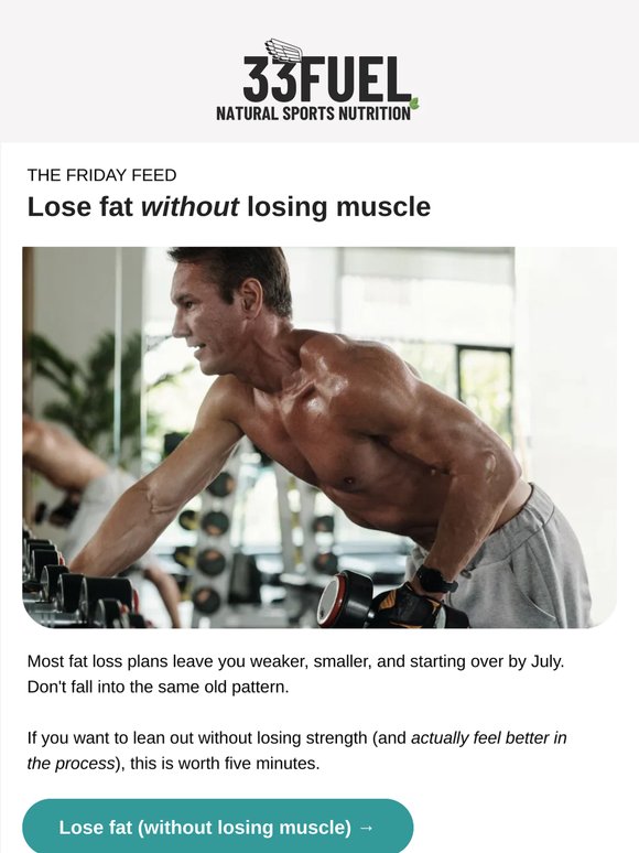 Stop losing muscle when you diet