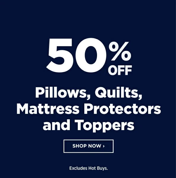 50% Off Pillow Quilts mattress Protectors & Toppers