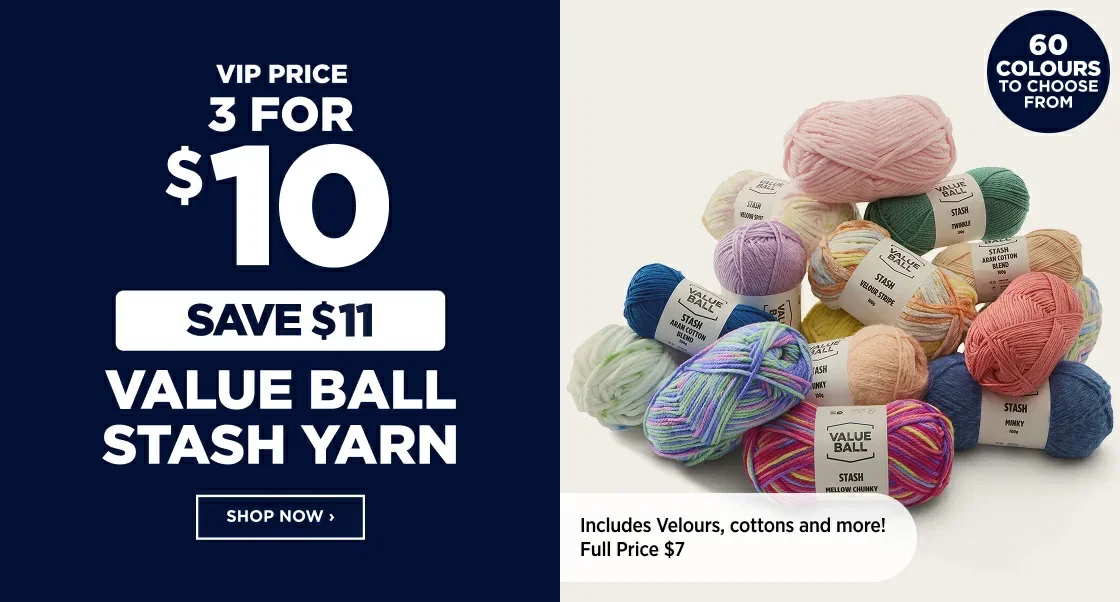 VALUE BALL STASH YARN