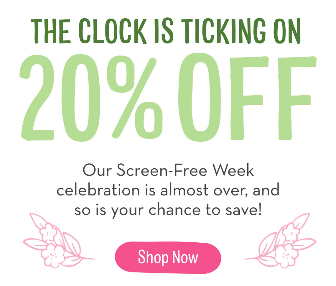 The Clock Is Ticking On 20% Off - Shop Now