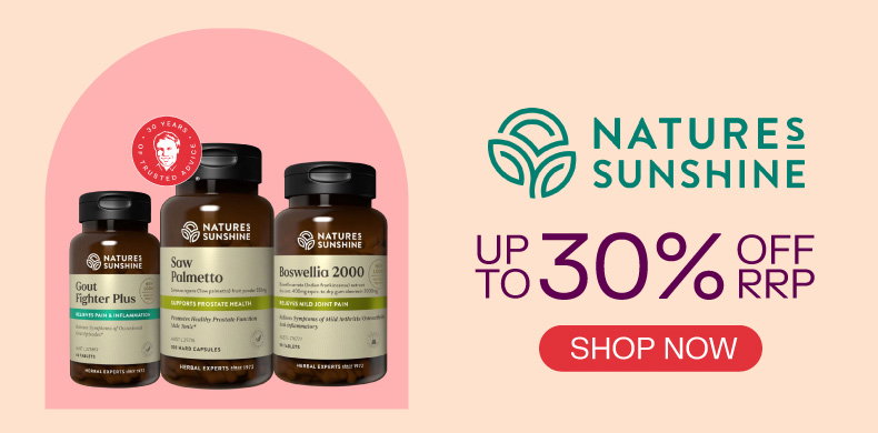 Natures Sunshine - Up to 30% off RRP