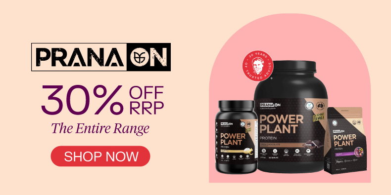 PranaOn 30% off RRP entire range