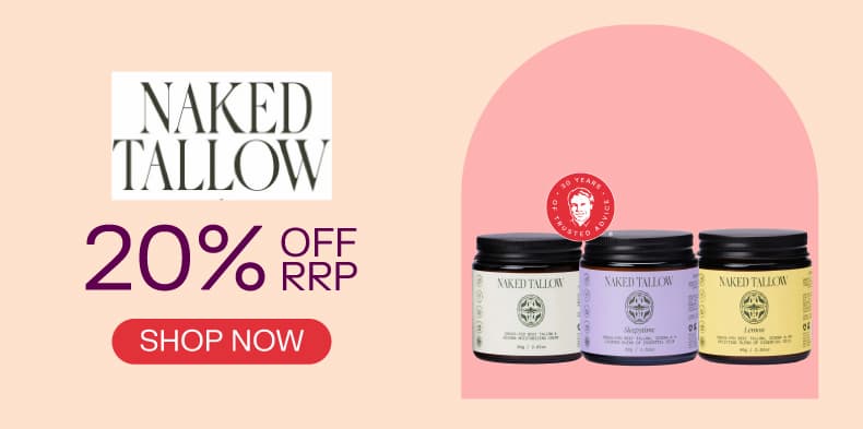 Naked Tallow 20% off RRP