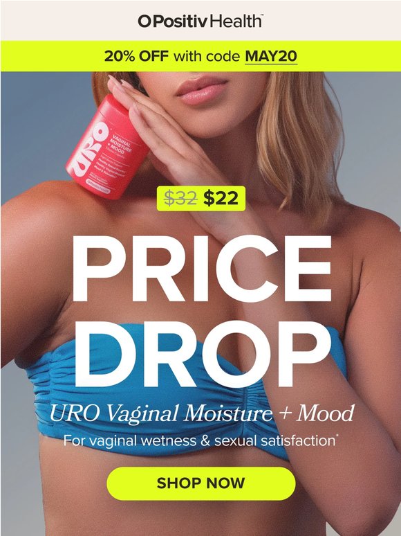 PRICE DROP: ONLY $22