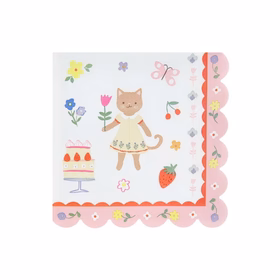 Kitten Club Servietten gross