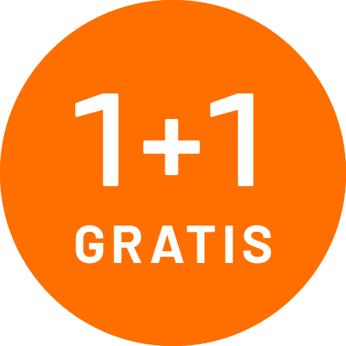 1+1 gratis