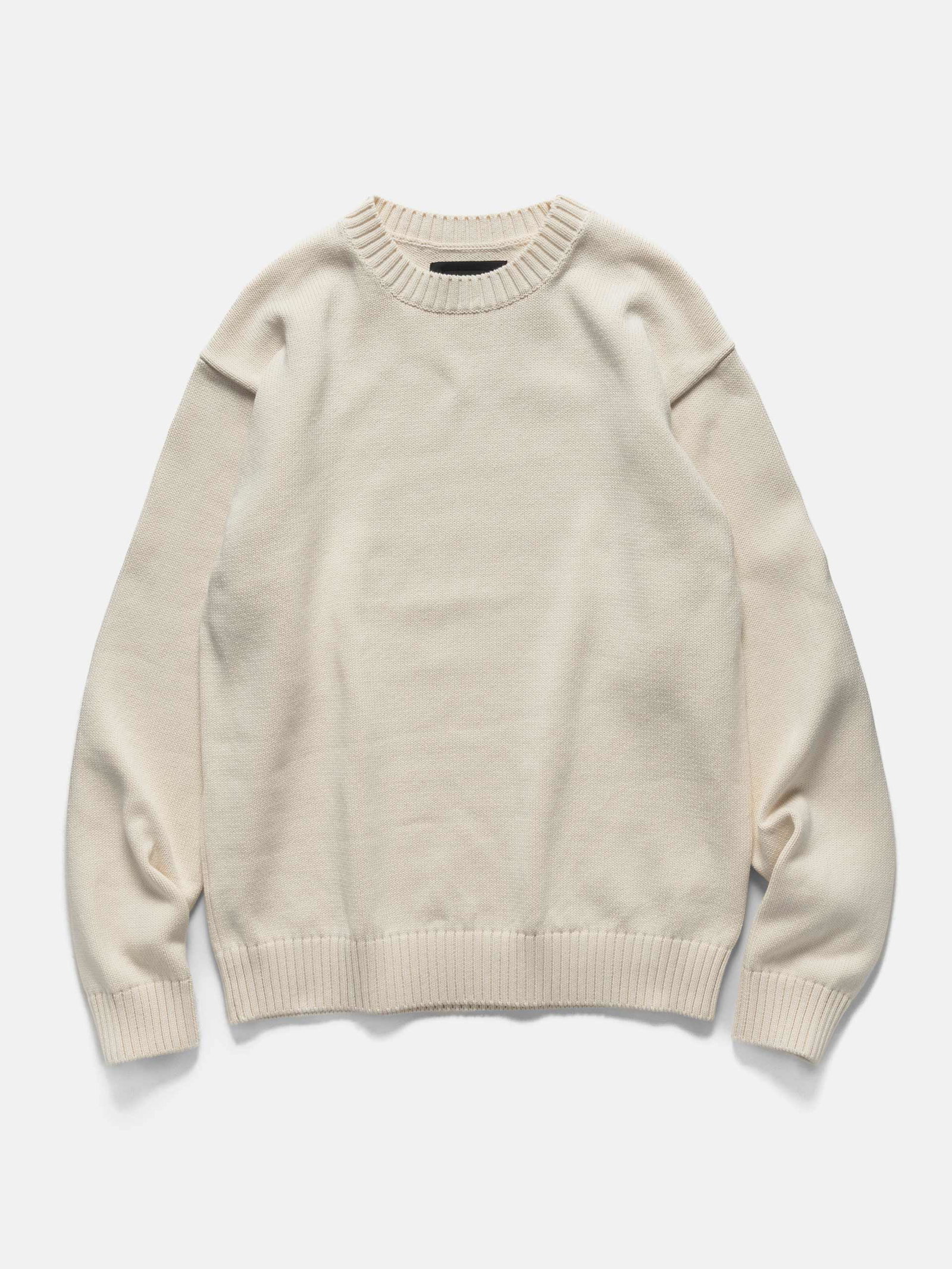 Image of 5 Gauge Suvin Crew Neck Off White