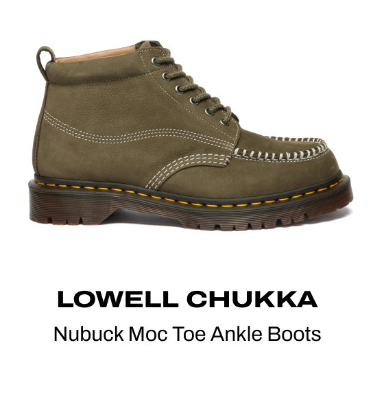 Lowell Chukka Nubuck Moc Toe Ankle Boots