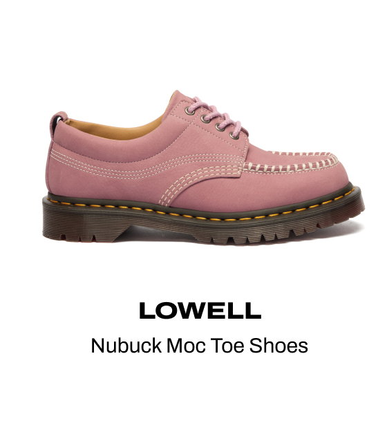 Lowell Nubuck Moc Toe Shoes