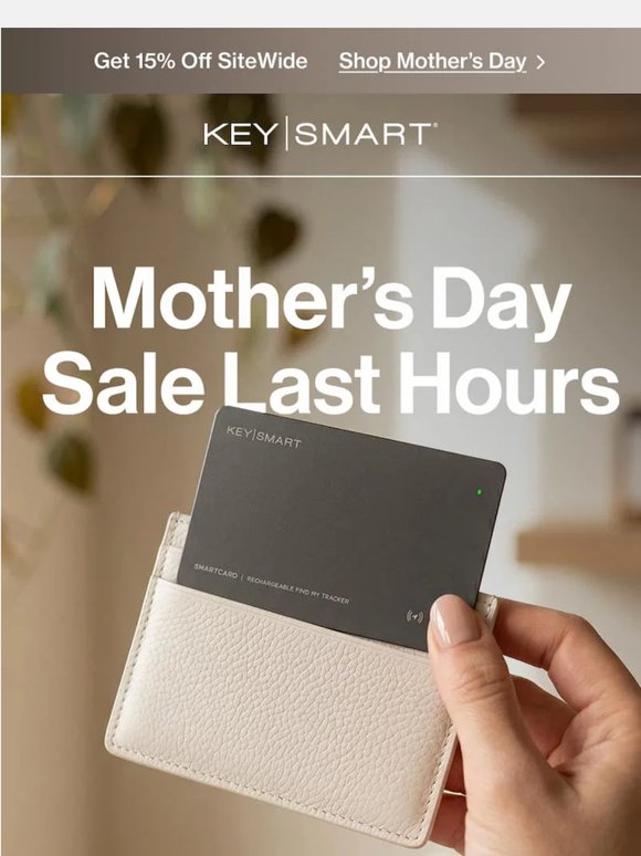 Final hours to save 15% sitewide before the sale ends