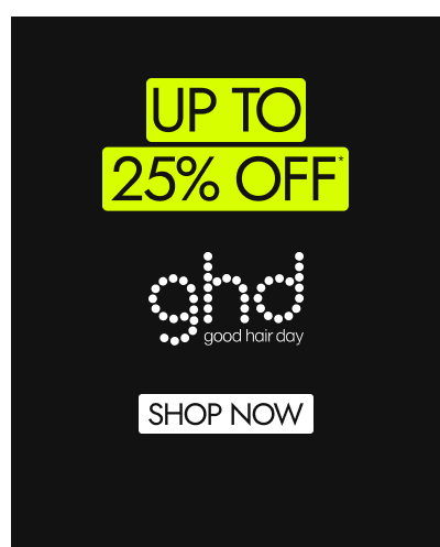 GHD. Shop now.