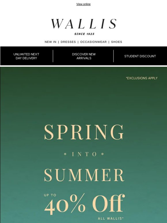 Spring into Summer...