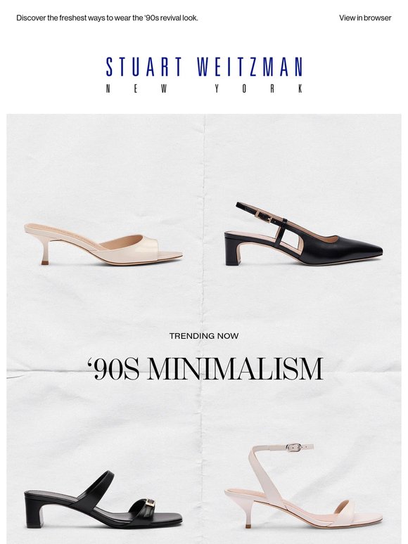 Trending Now: ‘90s Minimalism