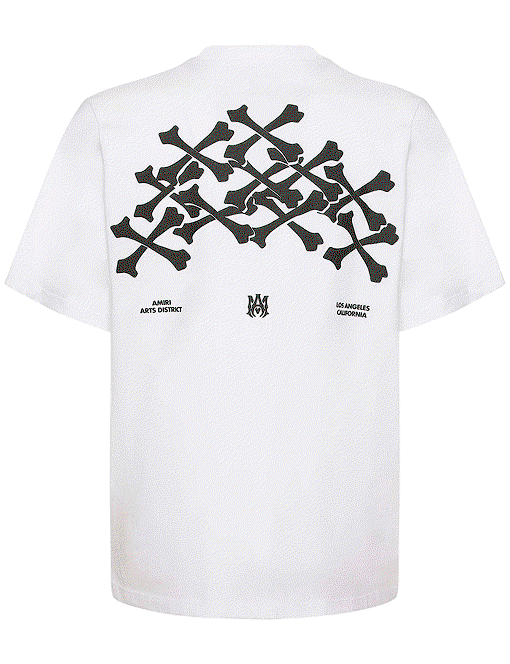 HOLLYWOOD BONES STACKED LOGO T-SHIRT