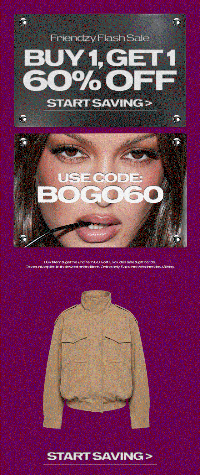 Click here to buy 1, get 1 60% off >