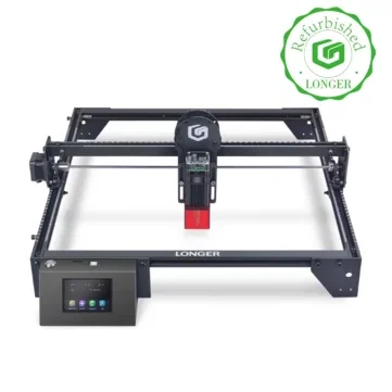 [EU Direct] Refurbished LONGER RAY5 10W Laser Engraver 0.06x0.06mm Laser Spot 400x400mm Working Area Air Assist Touch Screen Offline Carving 32-Bit Chipset WiFi Connection