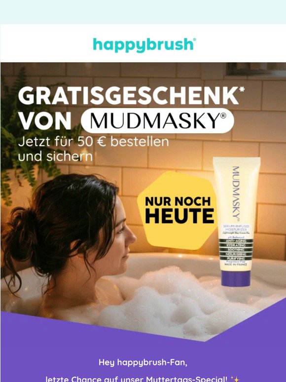 💜 Dein Gratisgeschenk von Mudmasky wartet