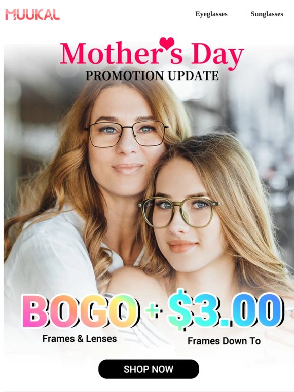 Mother's Day Sale Upgrade, Hurry up 🎀