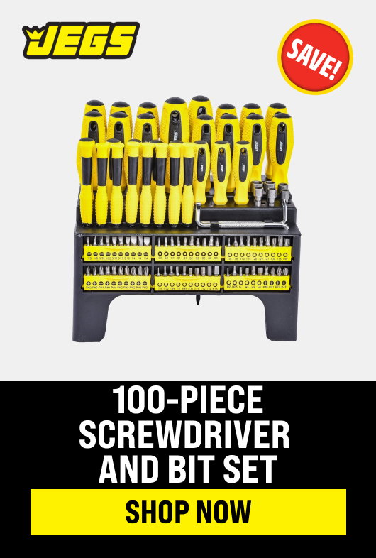 100-Piece Screwdriver and Bit Set