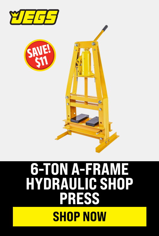 6-Ton A-Frame Hydraulic Shop Press