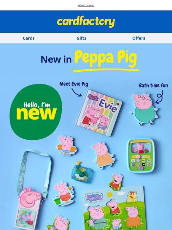 New in Peppa Pig!