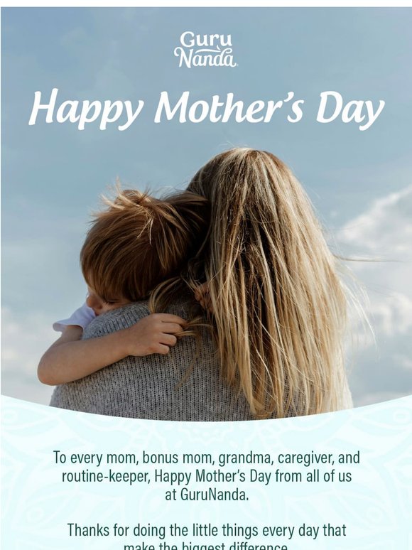 A little love for mom today