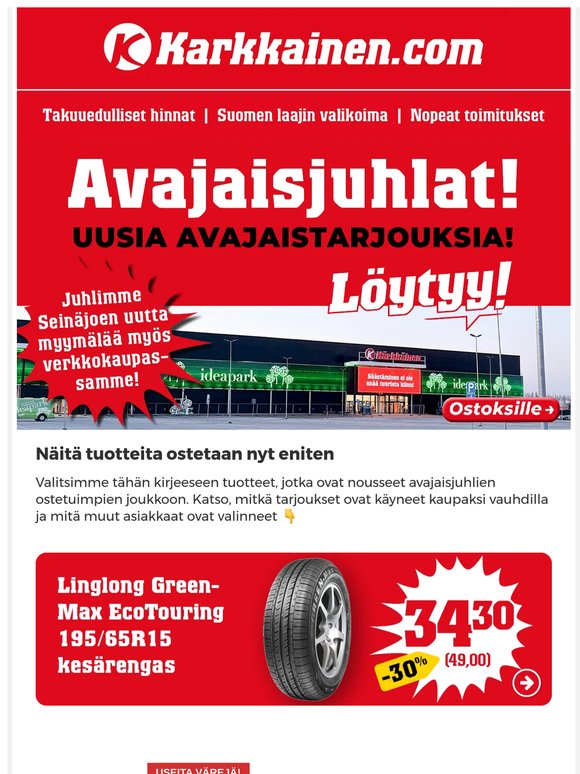 Katso, mitkä tuotteet käyvät nyt kaupaksi👉