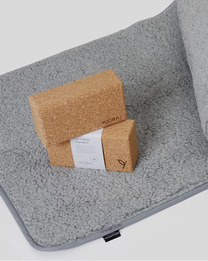 Yoga kit Start kit wool, Silver Grey - Yogiraj