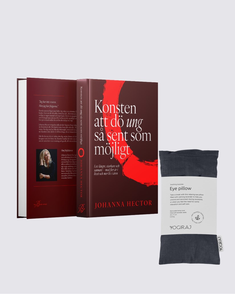 Read & restore kit  Johanna Hector bok x Eye pillow