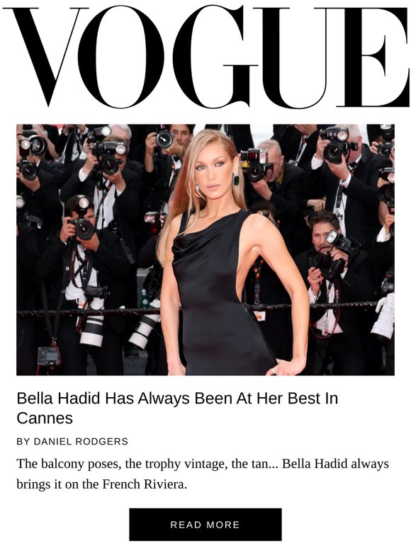 Bella Hadid Has Always Been At Her Best In Cannes