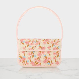 STAUD Tommy Spring Day Beaded Shoulder Bag