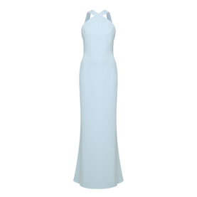 ODD MUSE Cross Halter Gown