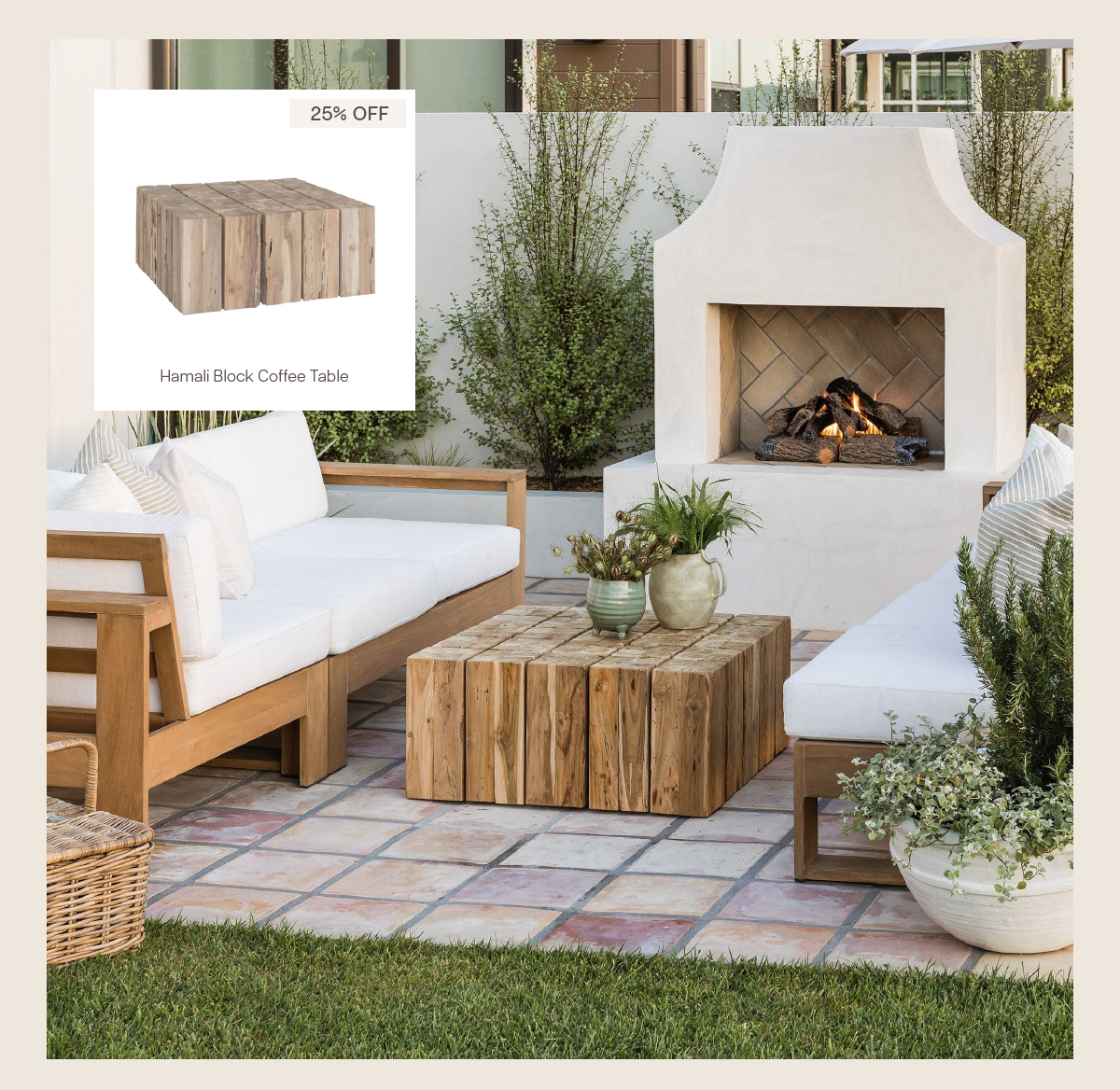 Hamali Block Coffee Table