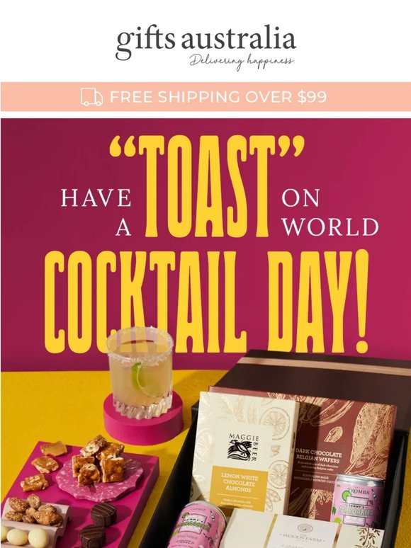 World Cocktail Day is Wednesday! Are you ready? 🍸