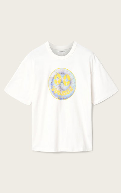 WHITE GRAPHIC T-SHIRT