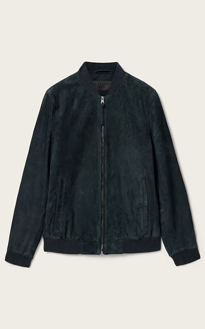 SUEDE BOMBER JACKET