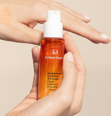 Sérum préparateur et activateur de bronzage