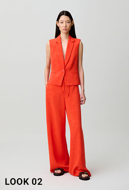 Veste tailleur sans manches