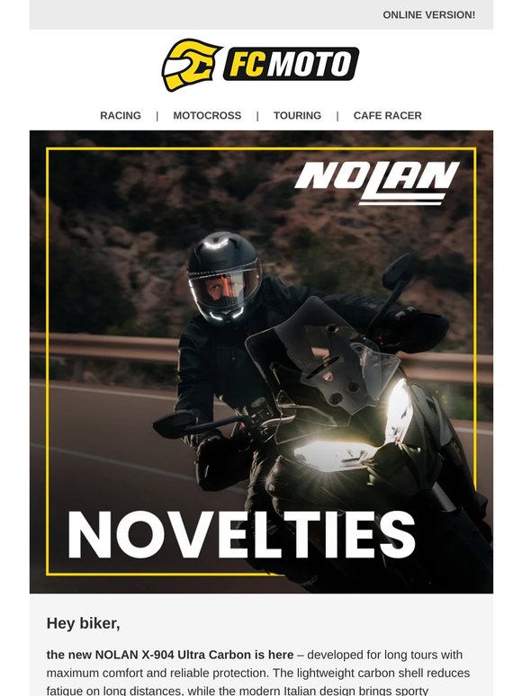 🪶 NOLAN – X-904 ULTRA CARBO