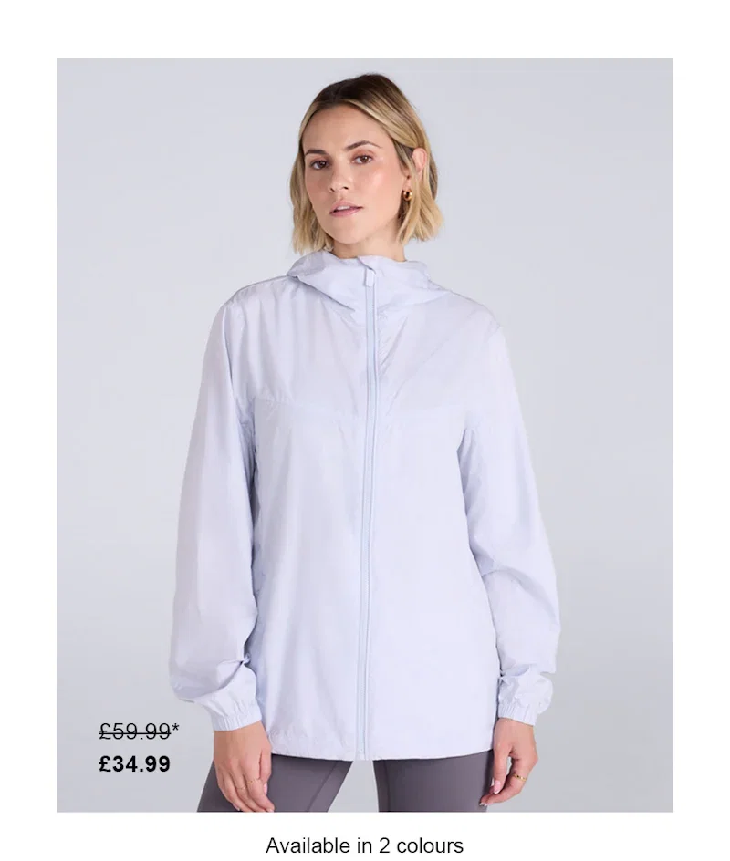 Animal Sunrise Womens Light Packable Travel Jacket Lilac