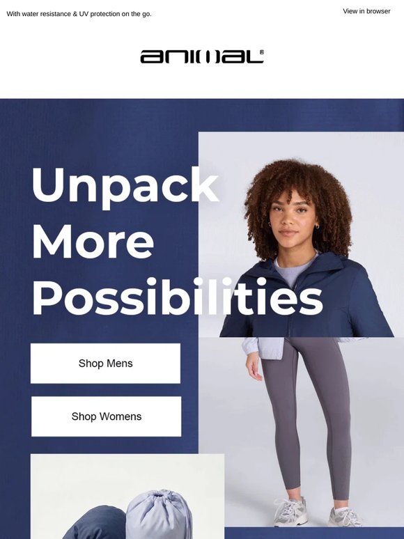 Meet our Packable Jackets