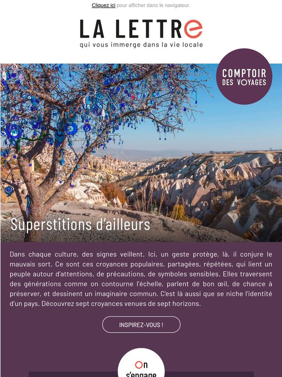 Superstitions d’ailleurs 🌍
